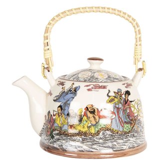 Porcelánová konvička na čaj