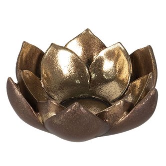Svícen FLOWER z polyrezinu