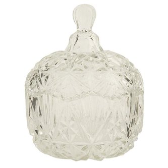 Skleněná dózička