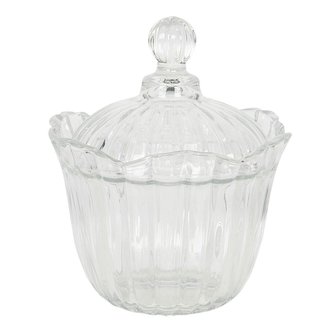 Skleněná dózička