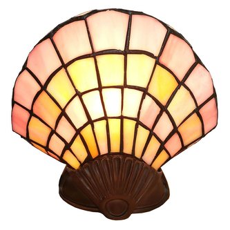 Nástěnná lampa Tiffany SHELL