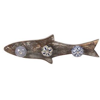 Nástěnný věšák FISH