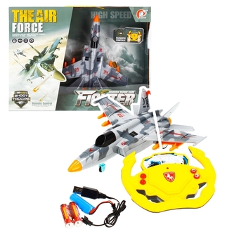 R/C Lietadlo vojenské na usb nabíjanie