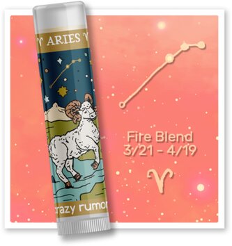 Crazy Rumors Balzám na rty Zodiac - Beran (Lip Balm) 4,4 ml woman