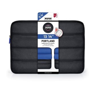 PORT DESIGNS PORTLAND pouzdro na 13/14" notebook, černé