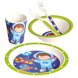 Bambusové nádobí Kosmonaut - set 5 dílů