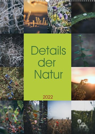 Details der Natur (Wandkalender 2022 DIN A2 hoch)