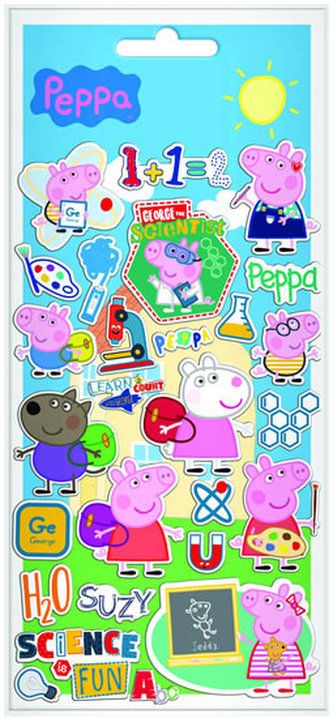 Prasátko Peppa - Bublinkové nálepky