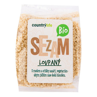 Sezam loupaný 100 g BIO   COUNTRY LIFE