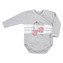 Kojenecké bavlněné body s bočním zapínáním Koala Cherry - velikost 62 (3-6m)