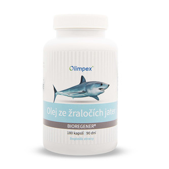 Olimpex sro Olej zo žraločej pečene 180+20 kapsúl