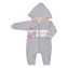 Kojenecký teplákový overal Koala Cherry - velikost 68 (4-6m)