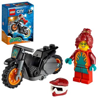 LEGO City 60311 Ohnivá kaskadérská motorka