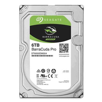 Disk Seagate BarraCuda 3,5", 6TB, 5400RPM, SATAIII, 256MB