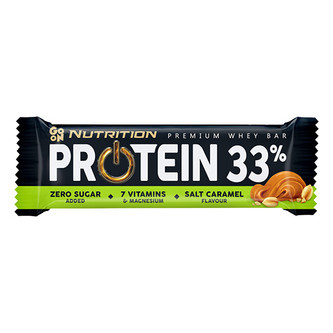 Vieste GO ON Proteinová tyčinka 33% slaný karamel 50 g