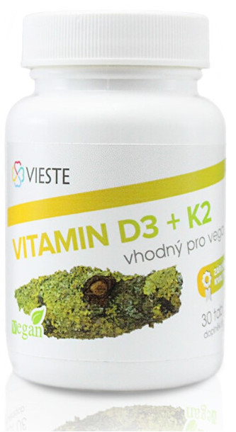 Vieste Vitamin D3 + K2 30 tablet
