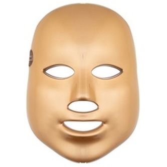 Palsar 7 Ošetřující LED maska na obličej zlatá (LED Mask 7 Colors Gold) woman