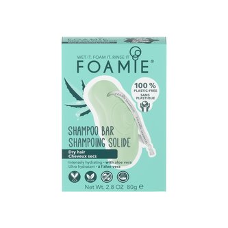 Foamie Tuhý šampon pro suché vlasy Aloe You Vera Much 80 g woman