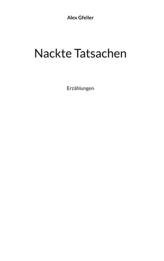 Nackte Tatsachen