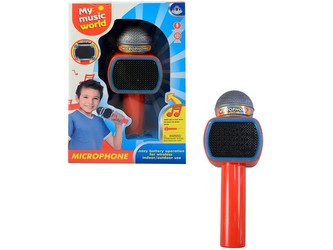 Mikrofon  (bluetooth, karaoke), 22cm