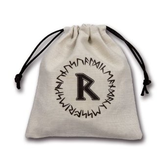 Váček na kostky runový