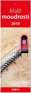 Kalendář záložkový 2019 - Malé moudrosti