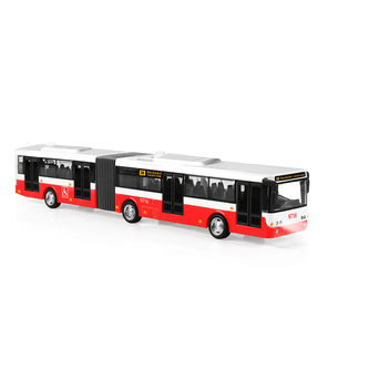 Autobus ktorý hlási zastávky česky kĺbový 36 cm