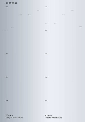20 rokov Ceny za architektúru CE ZA AR 20