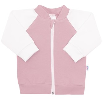 Kojenecká tepláková mikina New Baby The Best růžová - velikost 86 (12-18m)
