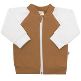 Kojenecká tepláková mikina New Baby The Best hnědá - velikost 86 (12-18m)