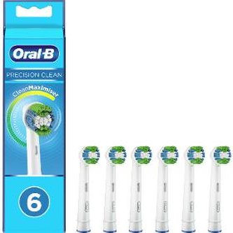 Oral B Náhradní kartáčkové hlavice s technologií CleanMaximiser Precision Clean Varianta 6 ks unisex