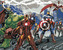 Malování podle čísel - AVENGERS HRDINOVÉ - 40x50 cm, vypnuté plátno na rám