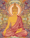 Malování podle čísel - BUDDHA A ORNAMENTY - 40x50 cm, vypnuté plátno na rám