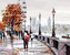 Malování podle čísel - LONDÝNSKÉ OKO (RICHARD MACNEIL) - 80x100 cm, bez rámu a bez vypnutí plátna