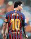 Malování podle čísel - MESSI - 80x100 cm, bez rámu a bez vypnutí plátna