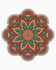 Malování podle čísel - MANDALA VI - 40x50 cm, vypnuté plátno na rám