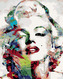 Malování podle čísel - MARILYN MONROE - 80x100 cm, vypnuté plátno na rám