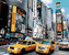 Malování podle čísel - ULICE V NEW YORKU - 80x100 cm, vypnuté plátno na rám