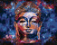 Malování podle čísel - HVĚZDNÝ BUDDHA II - 40x50 cm, vypnuté plátno na rám
