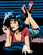 Malování podle čísel - MIA WALLACE - 40x50 cm, vypnuté plátno na rám