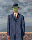 Malování podle čísel - SYN ČLOVĚKA (RENÉ MAGRITTE) - 80x100 cm, vypnuté plátno na rám