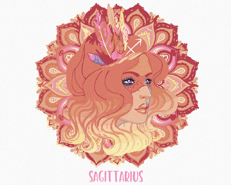 Malování podle čísel - ŽENA STŘELEC - 80x100 cm, vypnuté plátno na rám