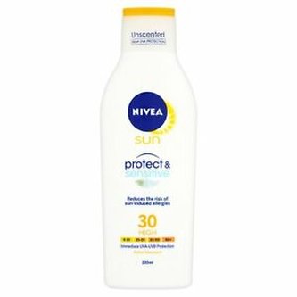 Nivea Sun 30+Protect and Sensitive mléko 200ml
