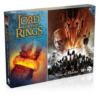 Puzzle Pán Prstenů - Mordor 1000 dílků