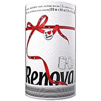 Renova kuchyňské utěrky 120 útržků - bílá