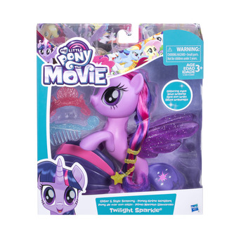 My Little Pony Mořský poník 15 cm s módními doplňky - Fluttershy