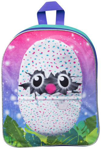 Plyšový batôžtek Hatchimal na zips