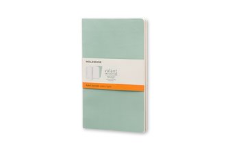 Moleskine: Volant zápisníky čisté světle zelené L