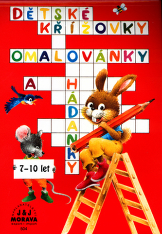 Dětské křížovky omalovánky a hádanky