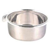 Nerezové krmítko s pevným úchytem do klece 600ml/12cm TRIXIE